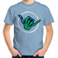 HMB Send It Green Blue AS Colour Kids T-Shirt