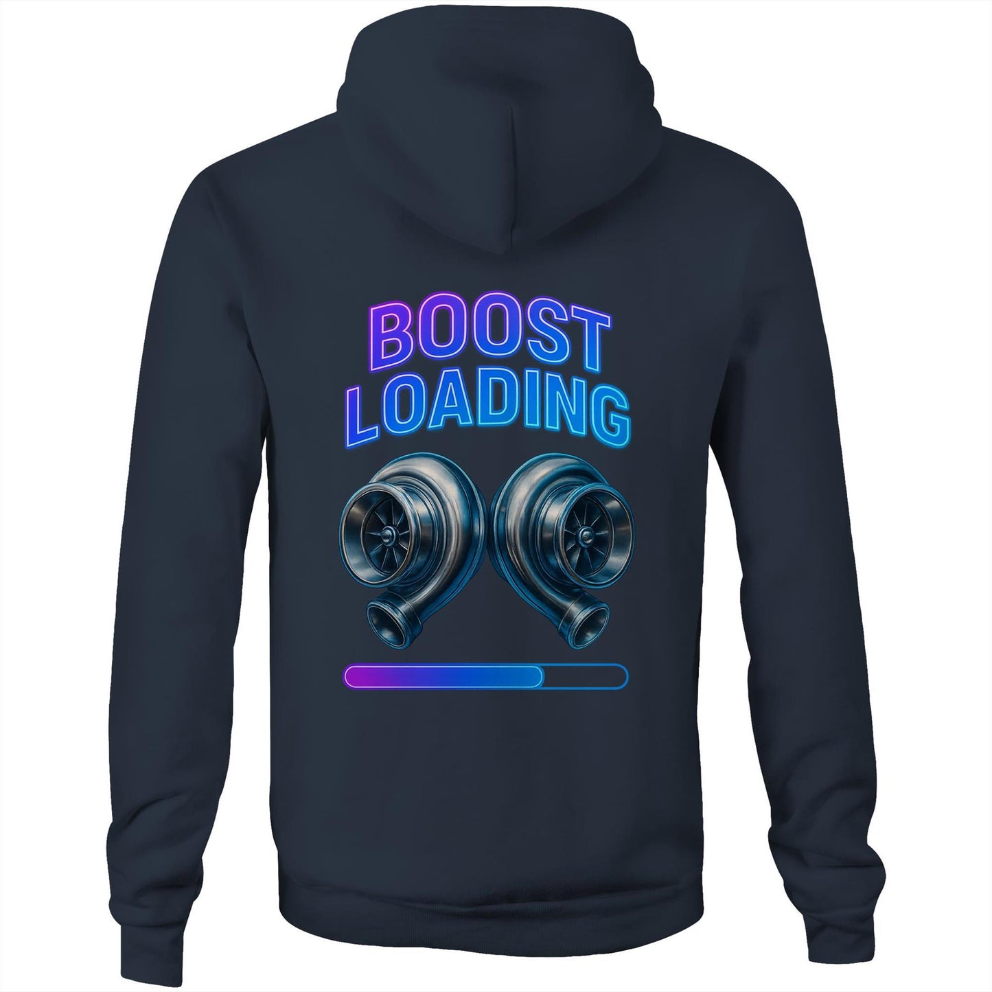 Boost Loading WN AS Colour Stencil - Pocket Hoodie Sweatshirt