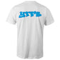 WTFB Graffiti Blue - Double Logo Tee