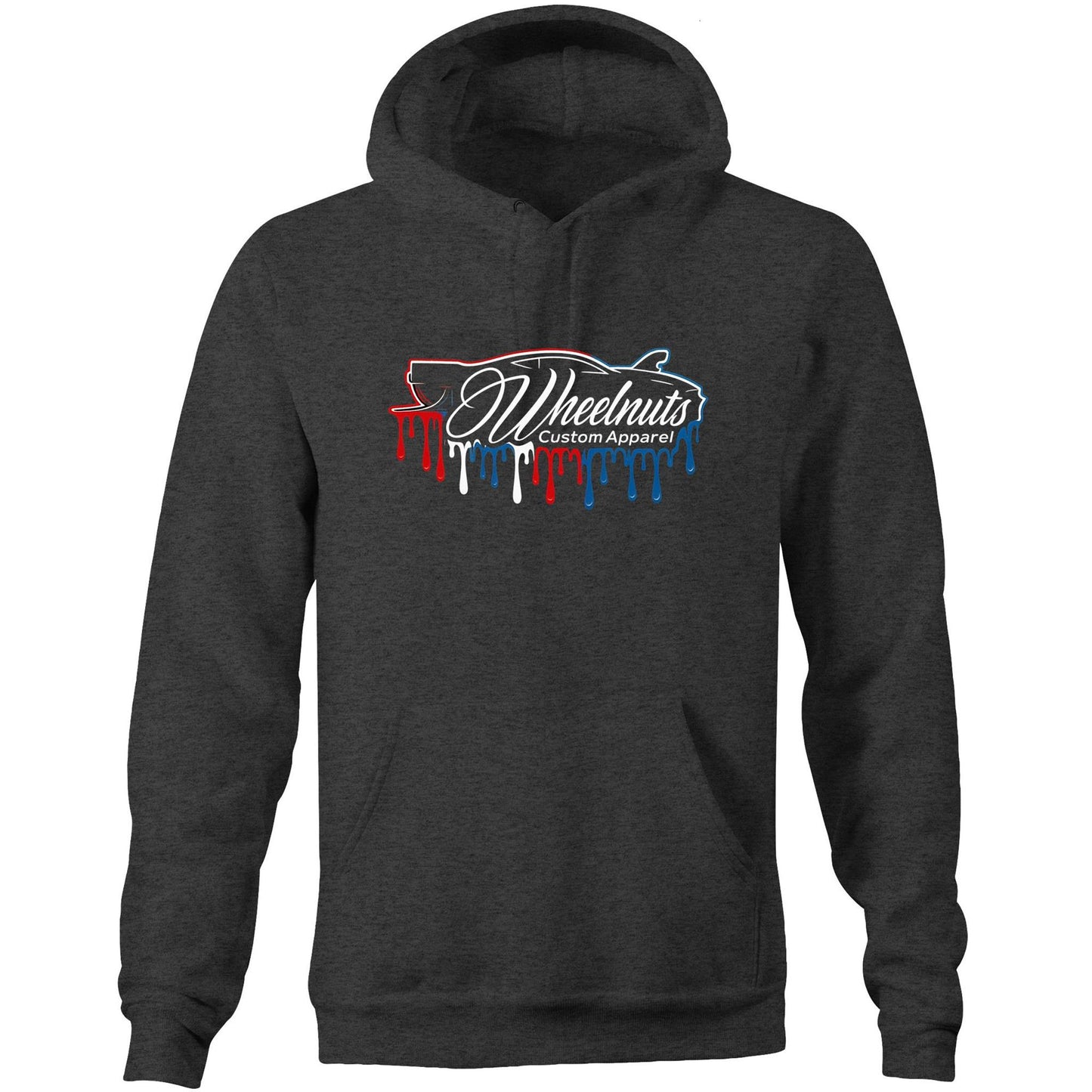 WN Dripping Ozzie AS Colour Stencil - Pocket Hoodie Sweatshirt