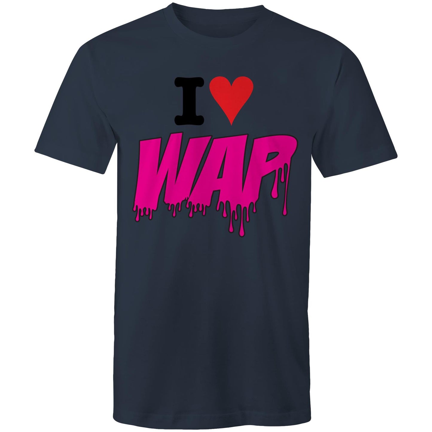 I Love WAP AS Colour - Mens T-Shirt