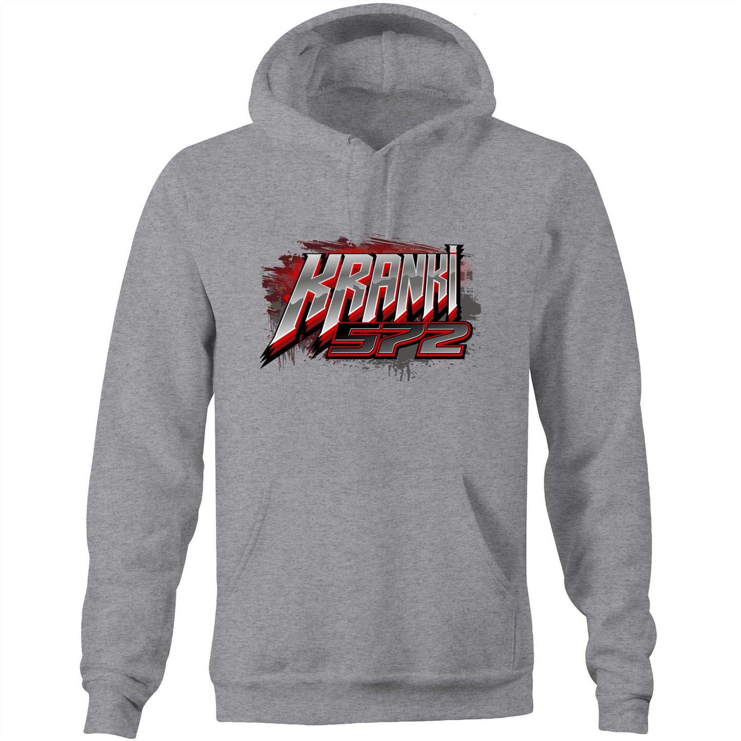 Kranki 572 AS Colour Stencil - Pocket Hoodie Sweatshirt