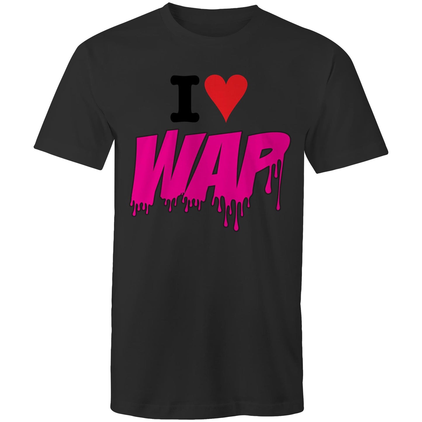I Love WAP AS Colour - Mens T-Shirt