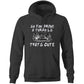 Thats Cute Barra Turbo AS Colour Stencil Hoodie
