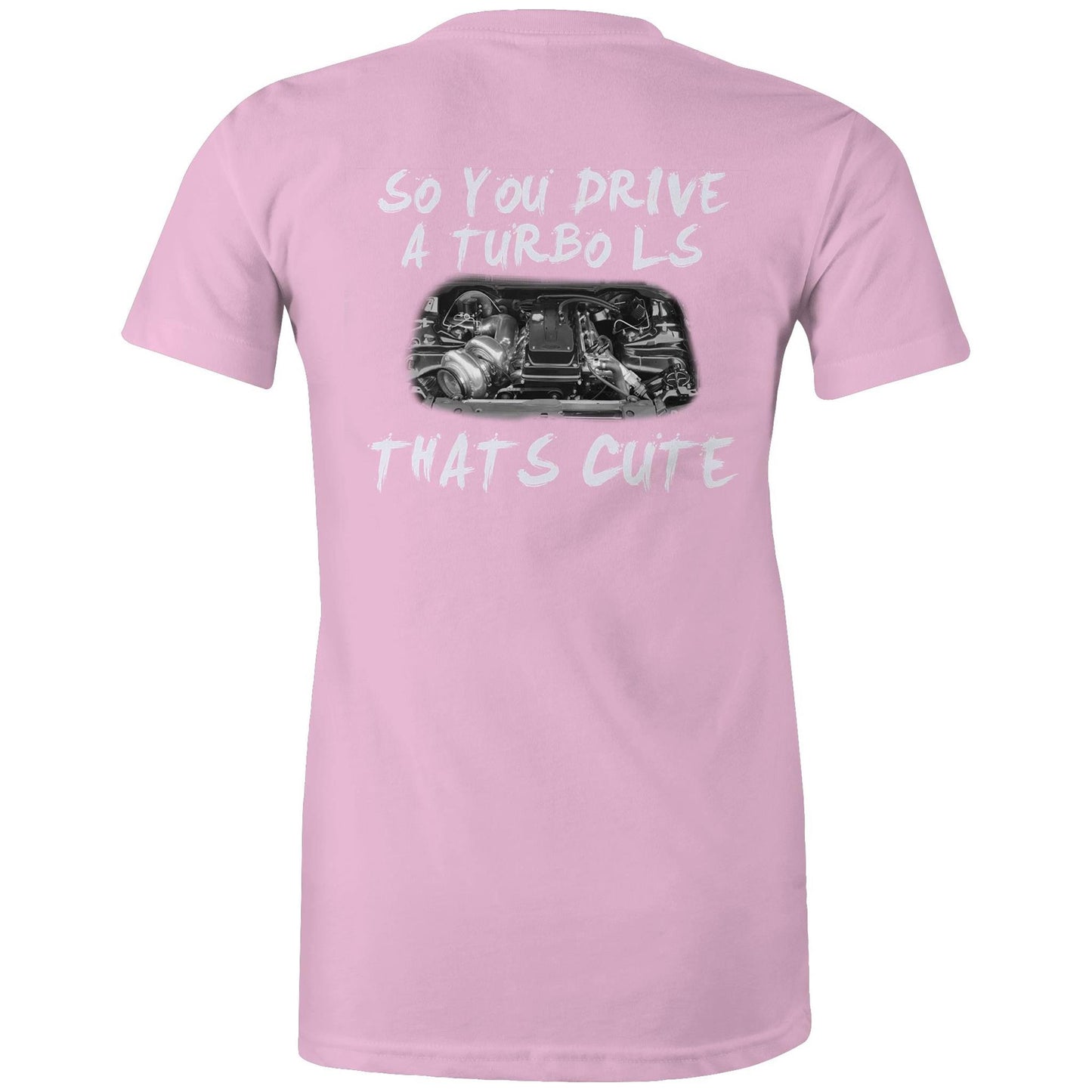Thats Cute Barra Turbo WN Logo AS Colour Women's Tee