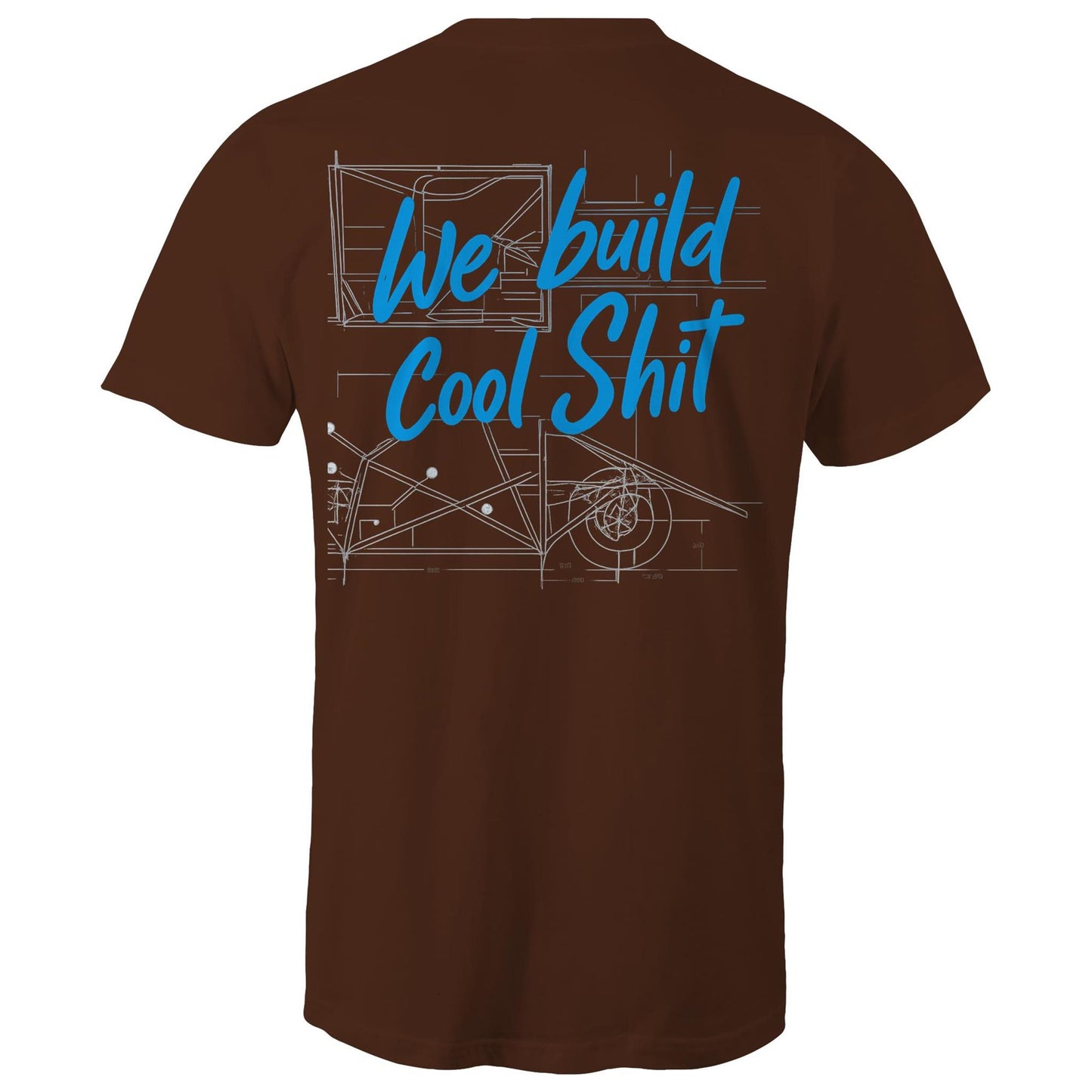 We Build Cool Shit AS Colour Mens T-Shirt
