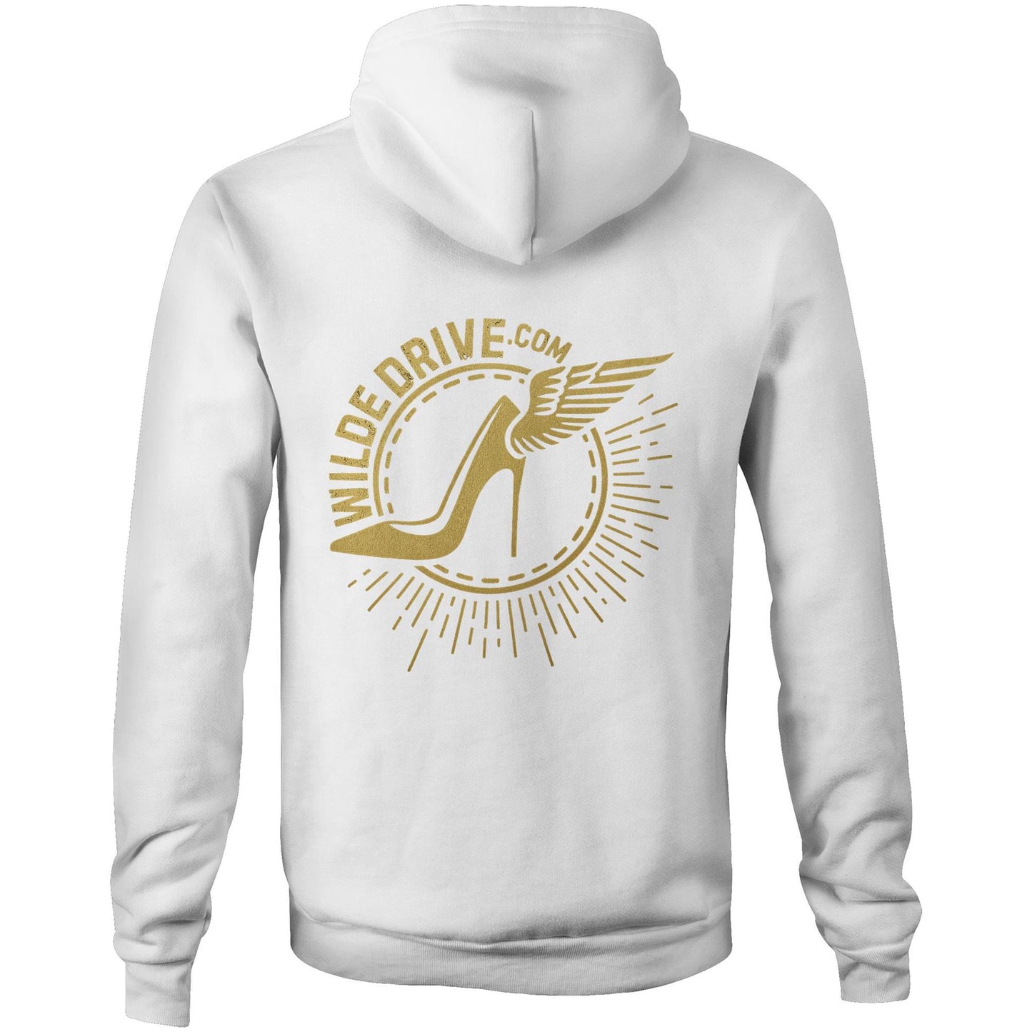 WILDE DRIVE.COM AS Colour Stencil - Pocket Hoodie Sweatshirt