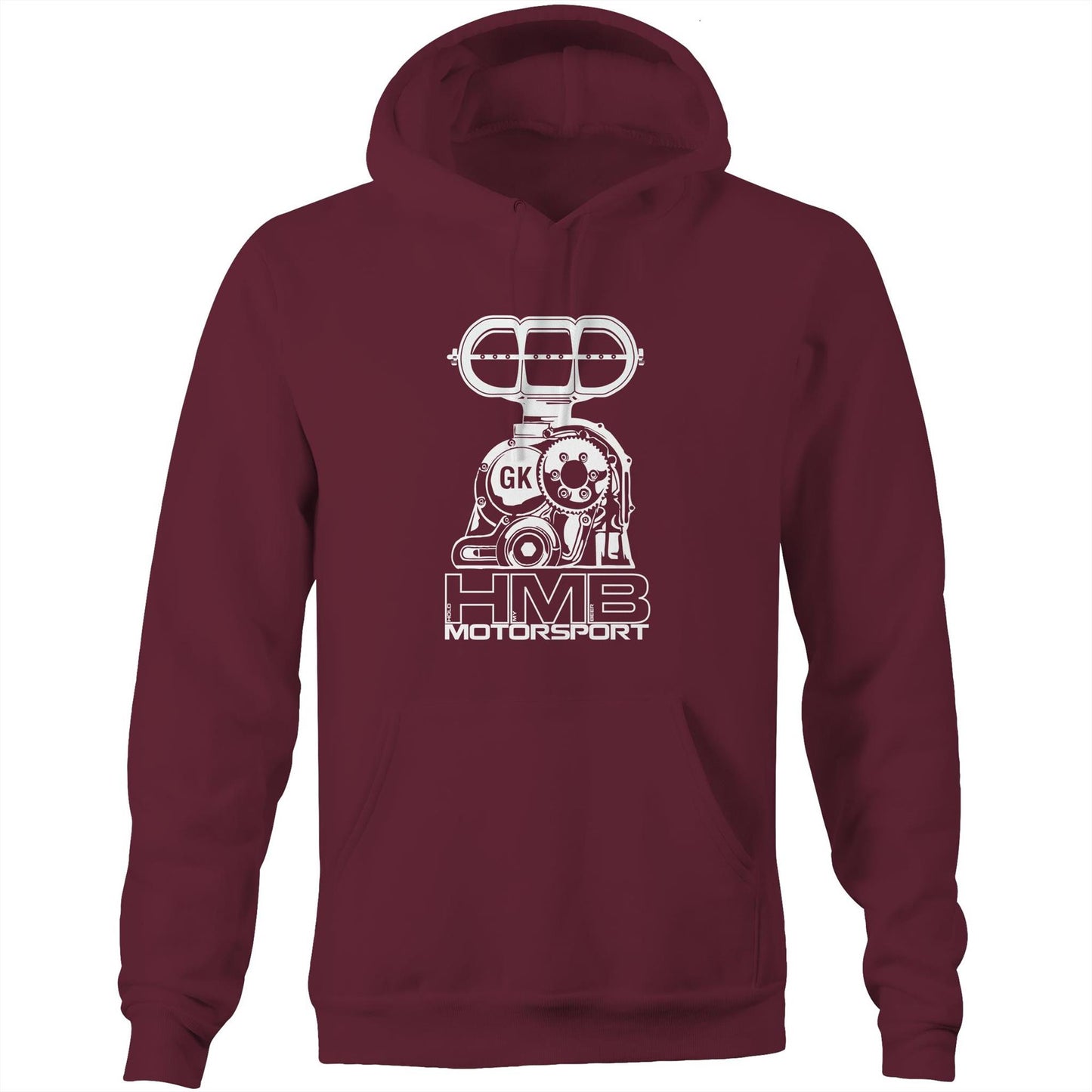 HMB Original Blown - AS Colour Stencil - Pocket Hoodie Sweatshirt
