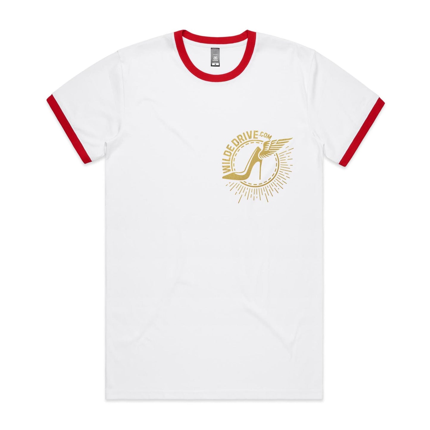 WILDE DRIVE.COM RINGER TEE AS Colour