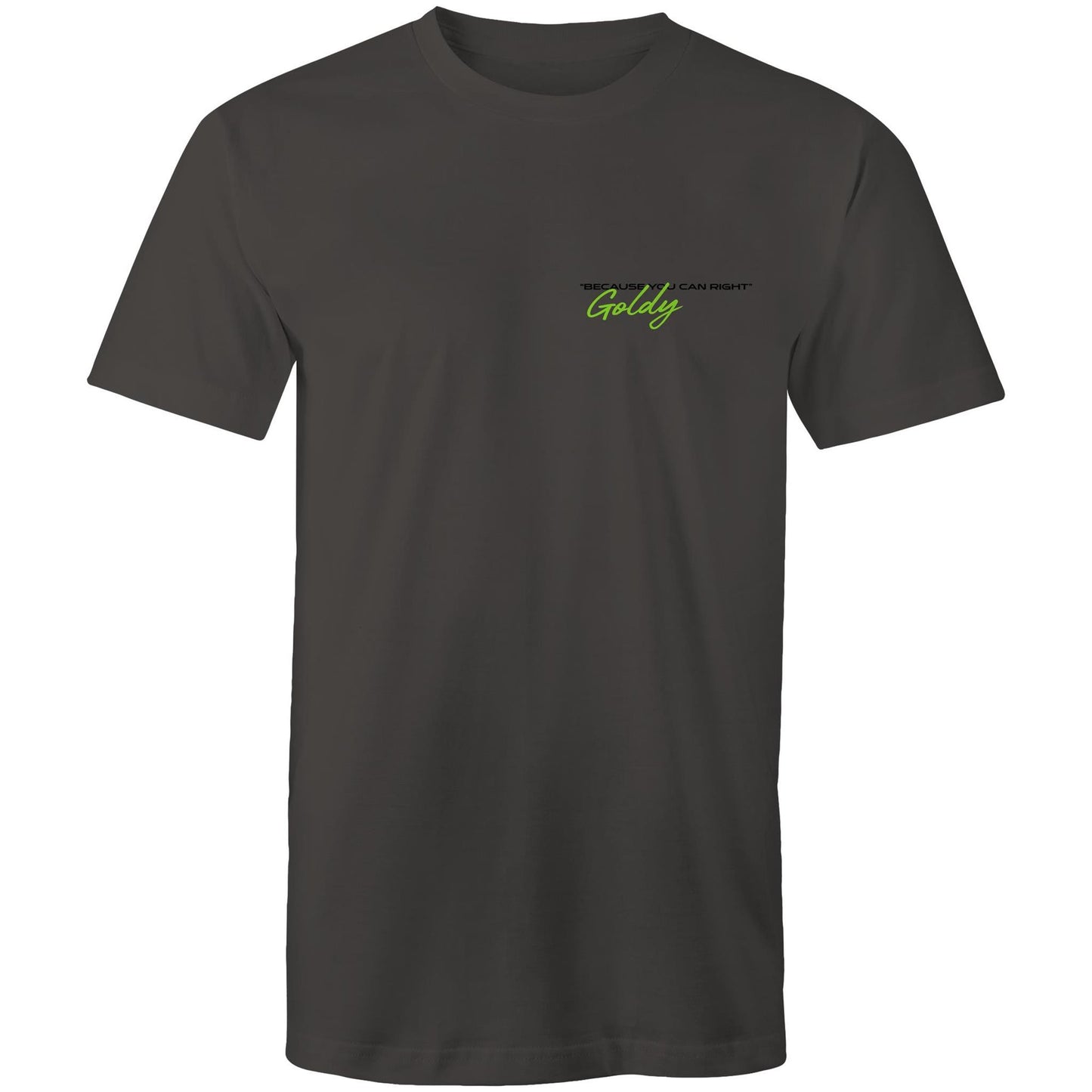 Goldy Because You Can Right 51 - Mens T-Shirt