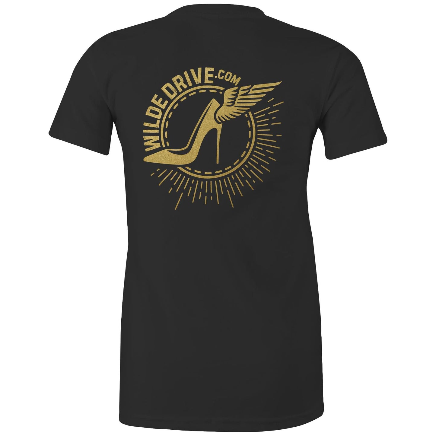 WILDE DRIVE.COM DOUBLE AS Colour - Women's Maple Organic Tee