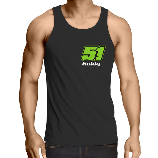 Goldy 51 Mens AS Colour Singlet