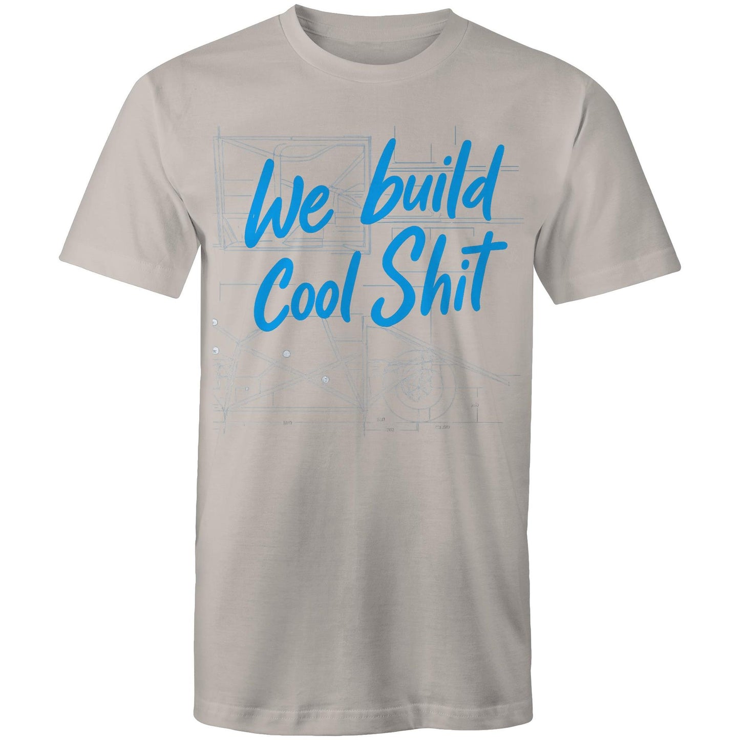 We Build Cool Shit AS Colour Mens T-Shirt