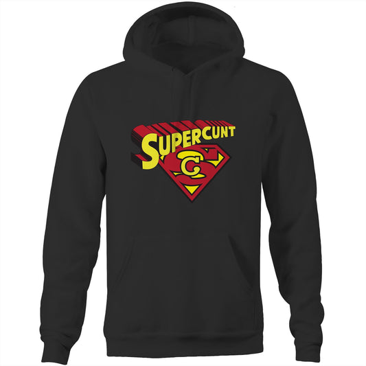 Supercunt - Pocket Hoodie Sweatshirt