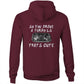 Thats Cute Barra Turbo WN Drag Logo AS Colour Stencil Hoodie