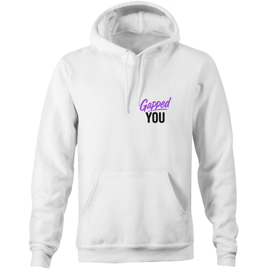 Gapped You AS Colour Stencil - Pocket Hoodie Sweatshirt