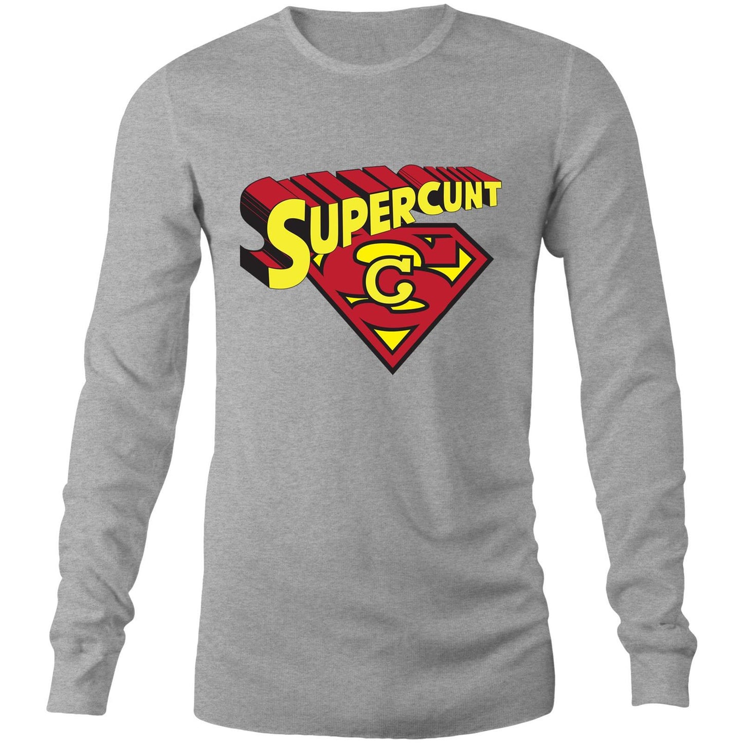 Supercunt - Mens Long Sleeve T-Shirt