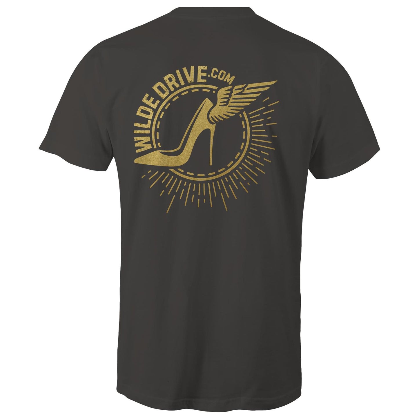 WILDE DRIVE.COM DOUBLE LOGO AS Colour Mens T-Shirt