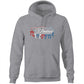 WN Dripping Ozzie AS Colour Stencil - Pocket Hoodie Sweatshirt