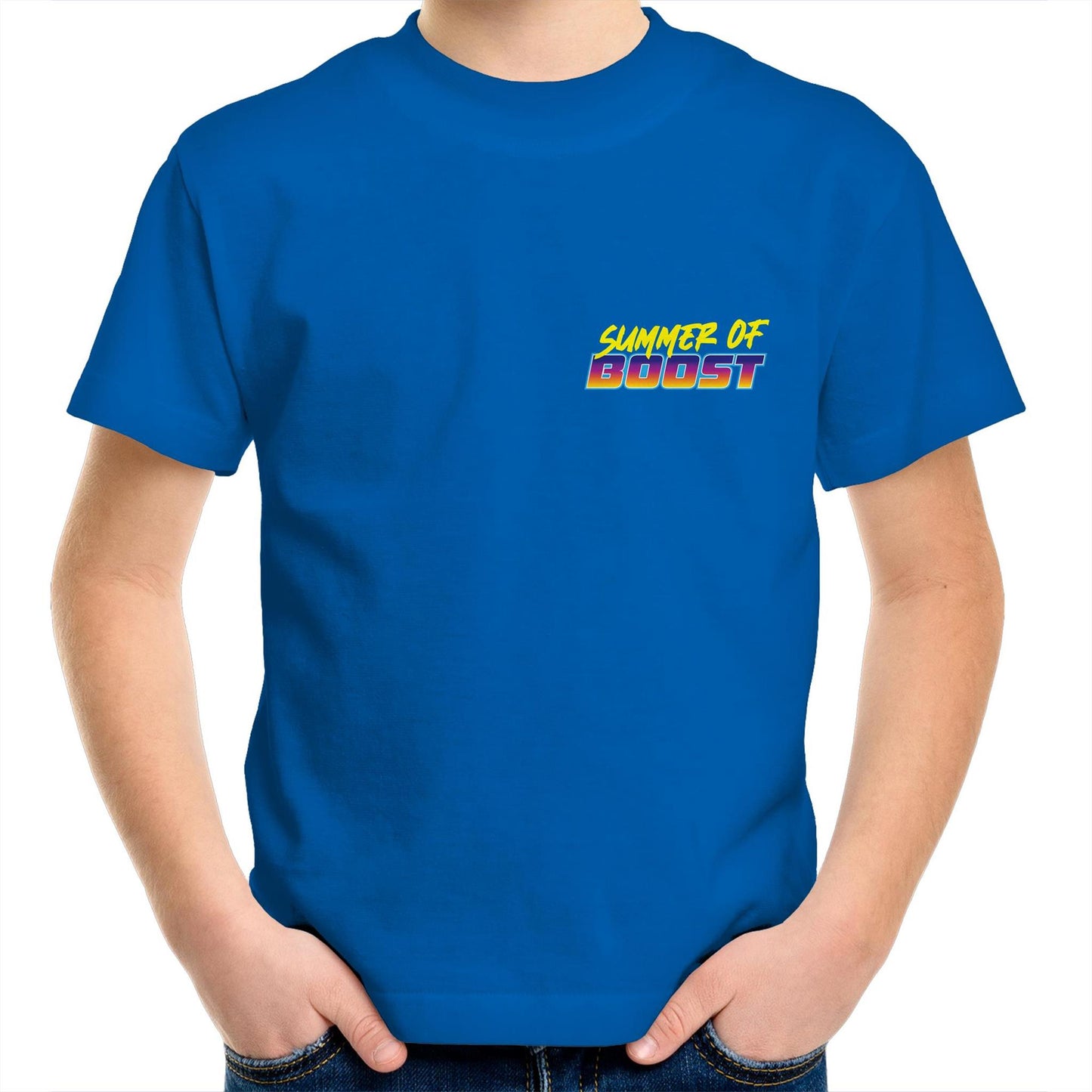 Summer Of Boost +Dripping Turbo AS Colour Kids T-Shirt