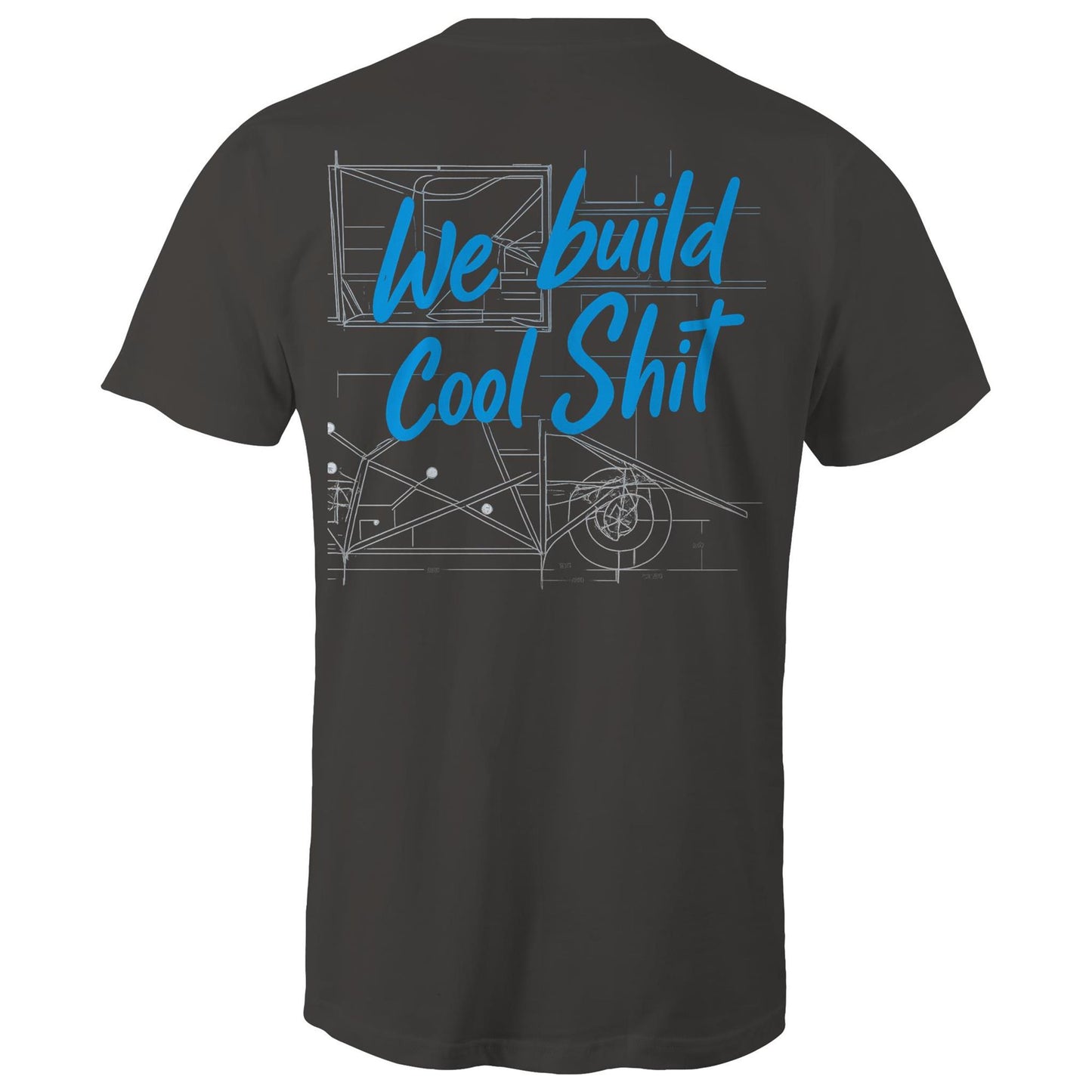 We Build Cool Shit AS Colour Mens T-Shirt