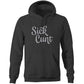 Sick Cunt Grey AS Colour Stencil - Pocket Hoodie Sweatshirt