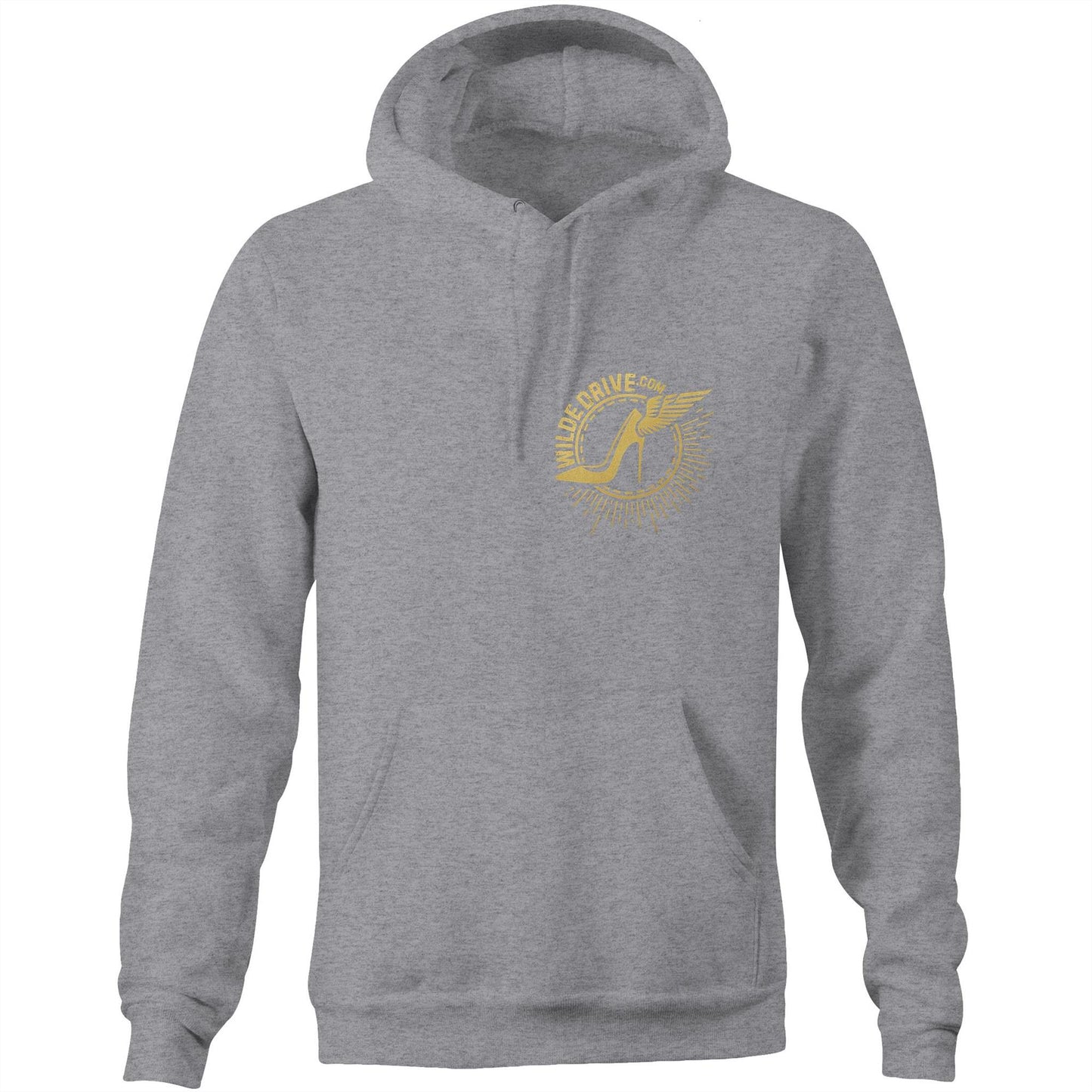 WILDE DRIVE.COM AS Colour Stencil - Pocket Hoodie Sweatshirt