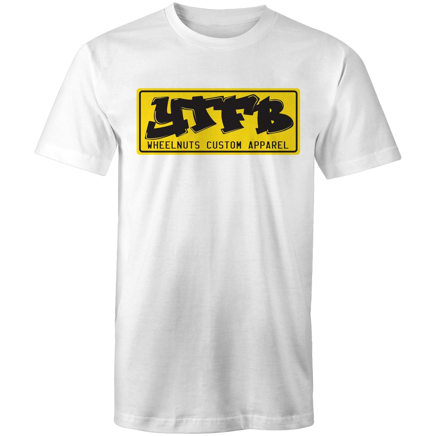 YTFB License Plate Graffiti - Front Logo Tee