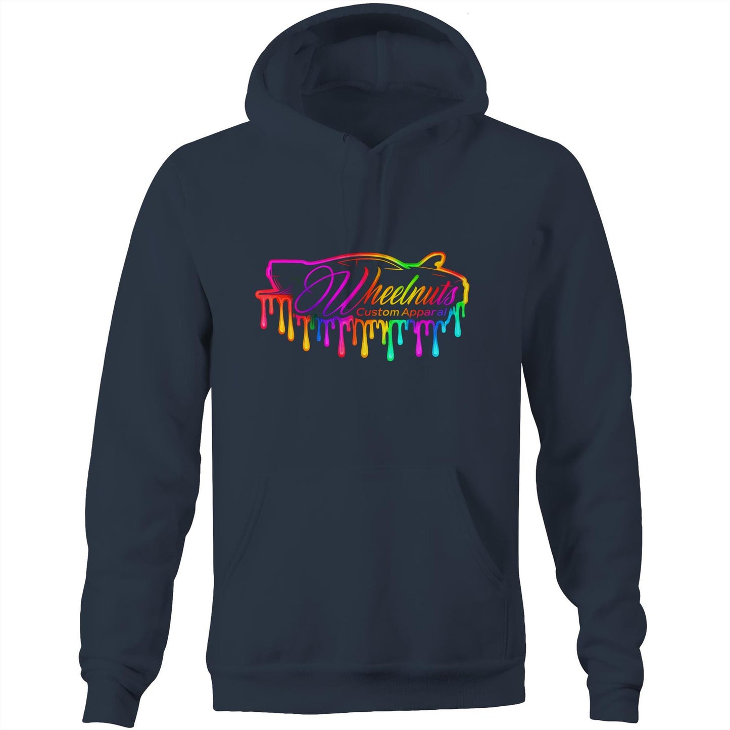 WN Logo Dripping AS Colour Stencil - Pocket Hoodie Sweatshirt