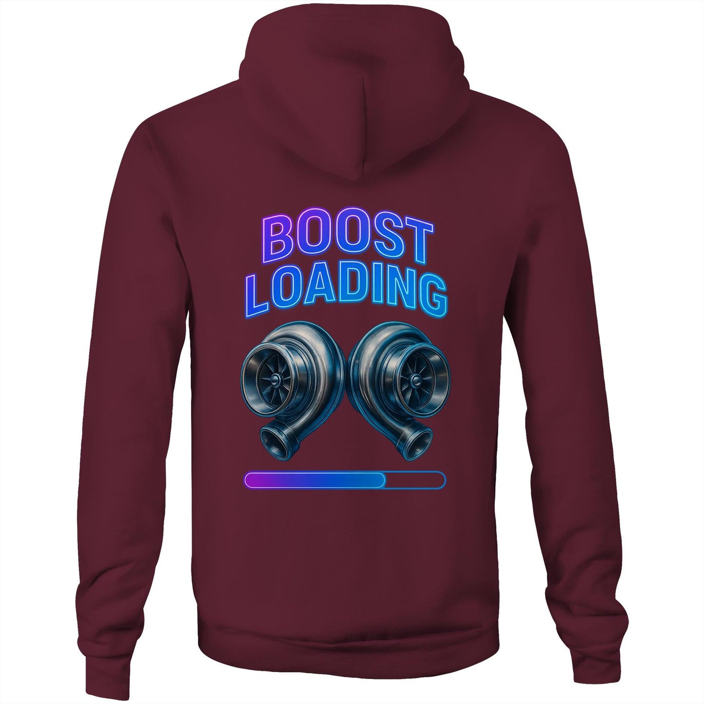 Boost Loading WN AS Colour Stencil - Pocket Hoodie Sweatshirt