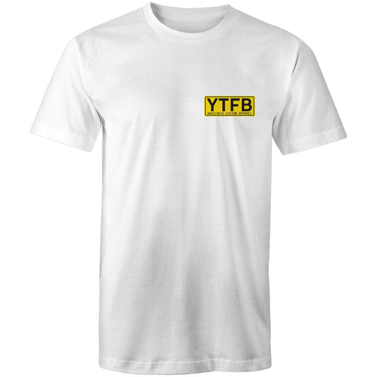 YTFB License Plate - Double Logo Tee