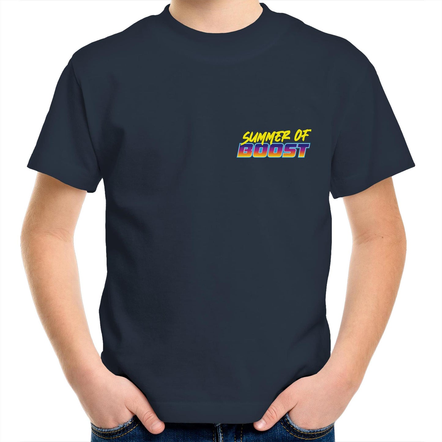 Summer Of Boost +Dripping Turbo AS Colour Kids T-Shirt