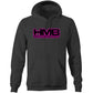 HMB Pink - AS Colour Stencil - Pocket Hoodie Sweatshirt