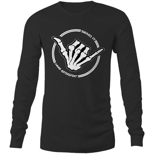 HMB Send it  Colour Base Mens Long Sleeve T-Shirt