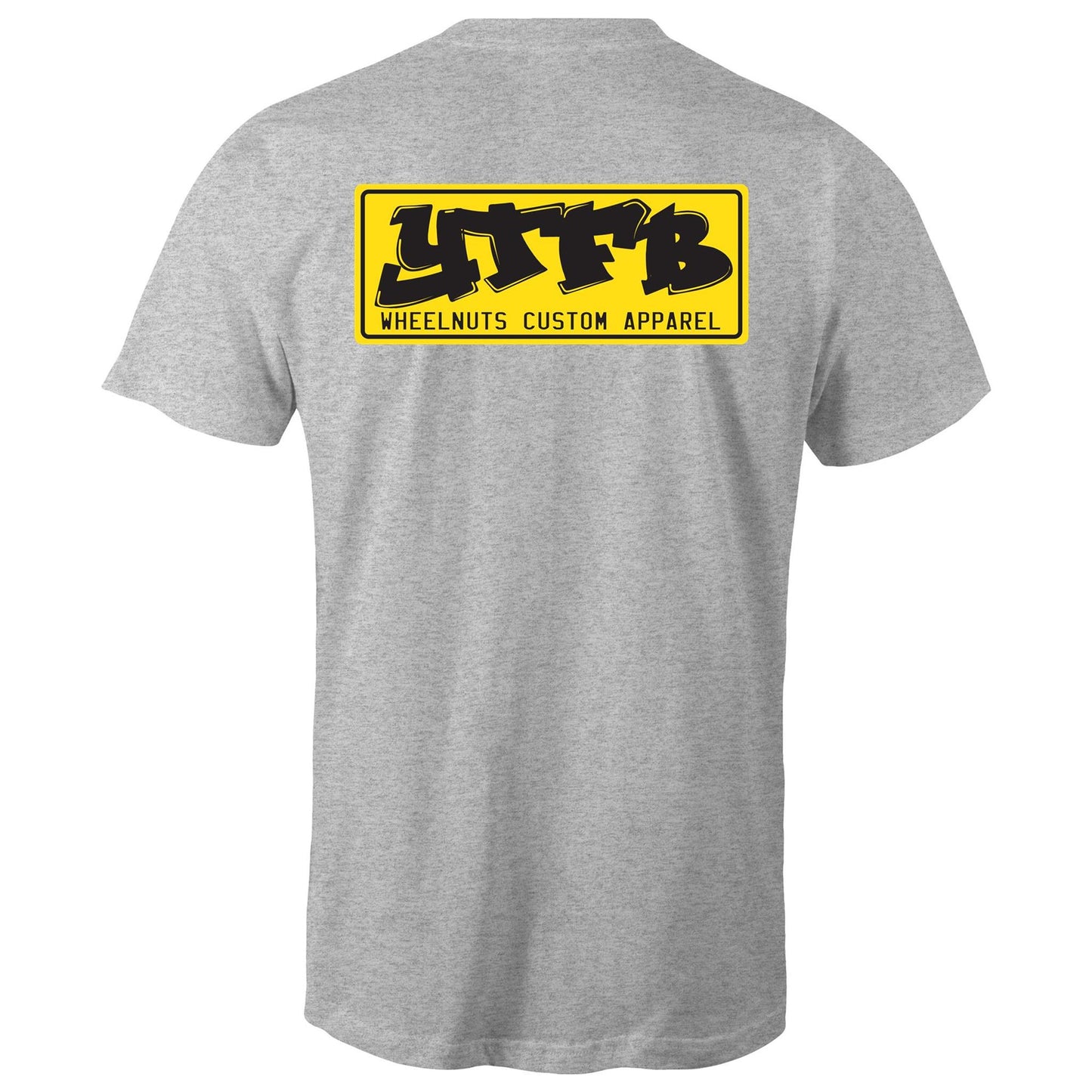 YTFB License Plate Graffiti - Double Logo Tee