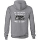 Thats Cute Barra Turbo WN Drag Logo AS Colour Stencil Hoodie