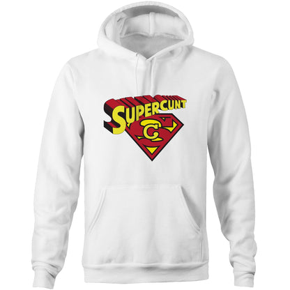 Supercunt - Pocket Hoodie Sweatshirt