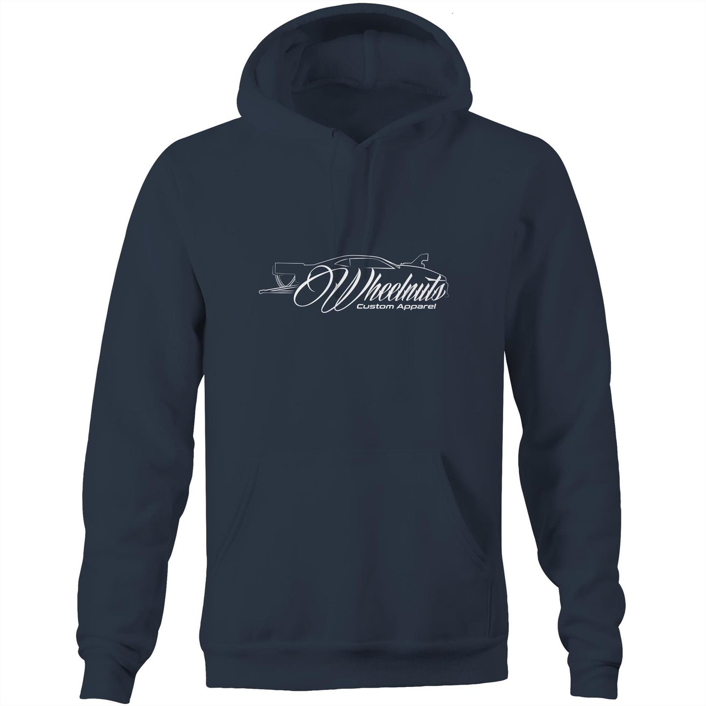 You Wont Do It White WN Logo Drag Car AS Colour Stencil Hoodie