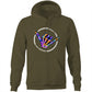HMB Send It Multi Colour AS Colour Stencil Hoodie