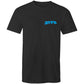 WTFB Graffiti Blue - Double Logo Tee