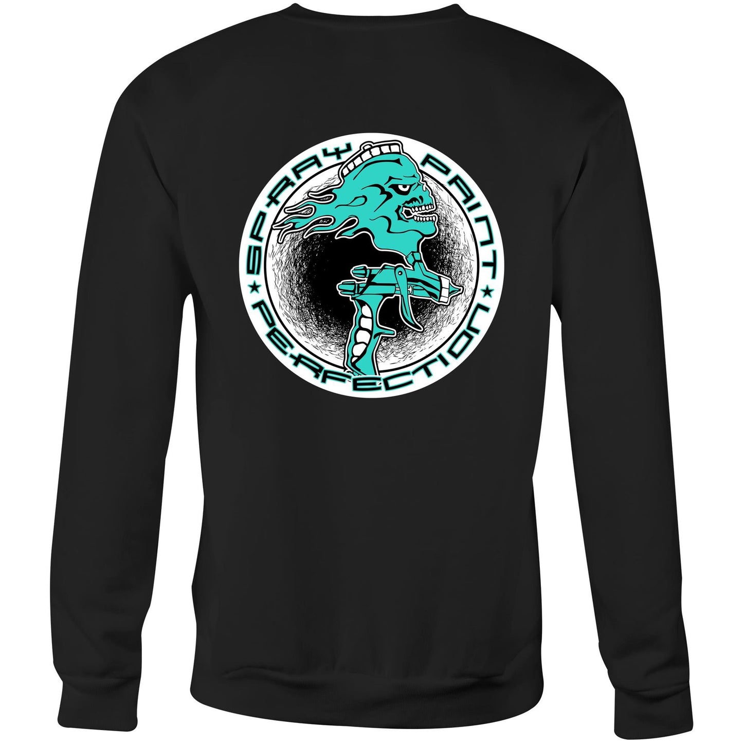 Spray Paint Perfection Double Logo AS Colour Crew Sweatshirt