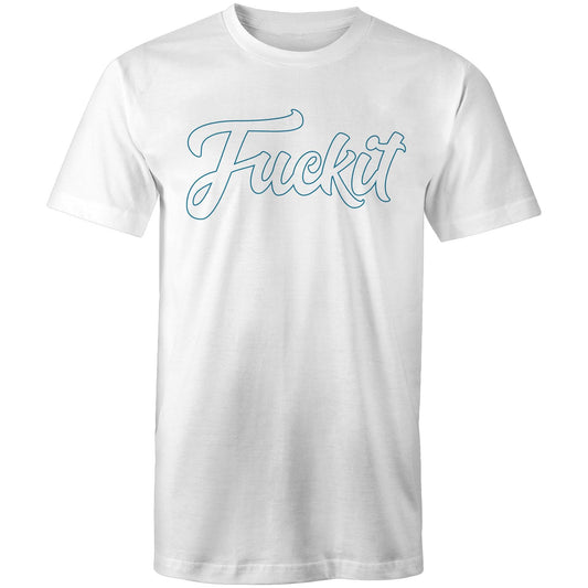 Wheelnuts FCKIT Cursive Purple Outline Tee