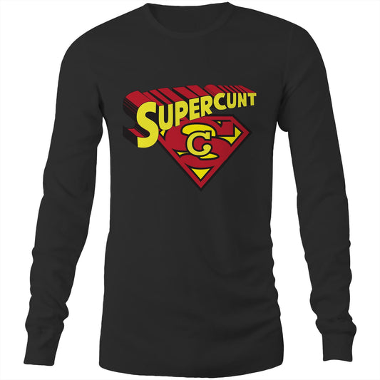 Supercunt - Mens Long Sleeve T-Shirt