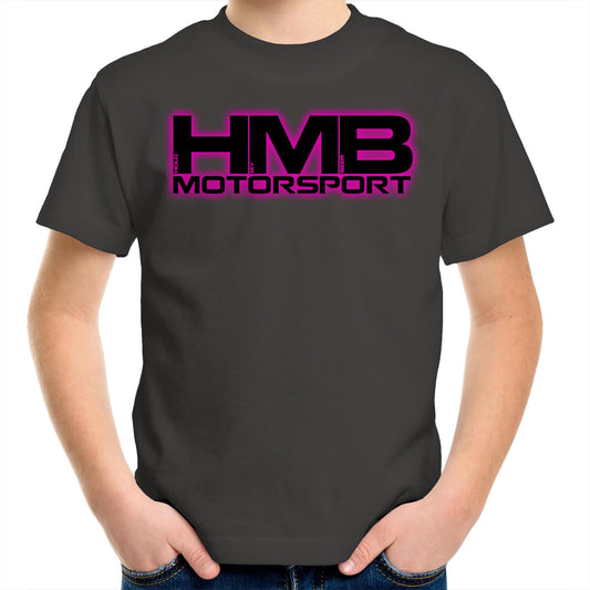 HMB Pink Logo Kids Youth Tee