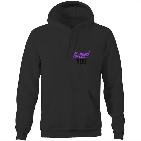 Gapped You AS Colour Stencil - Pocket Hoodie Sweatshirt