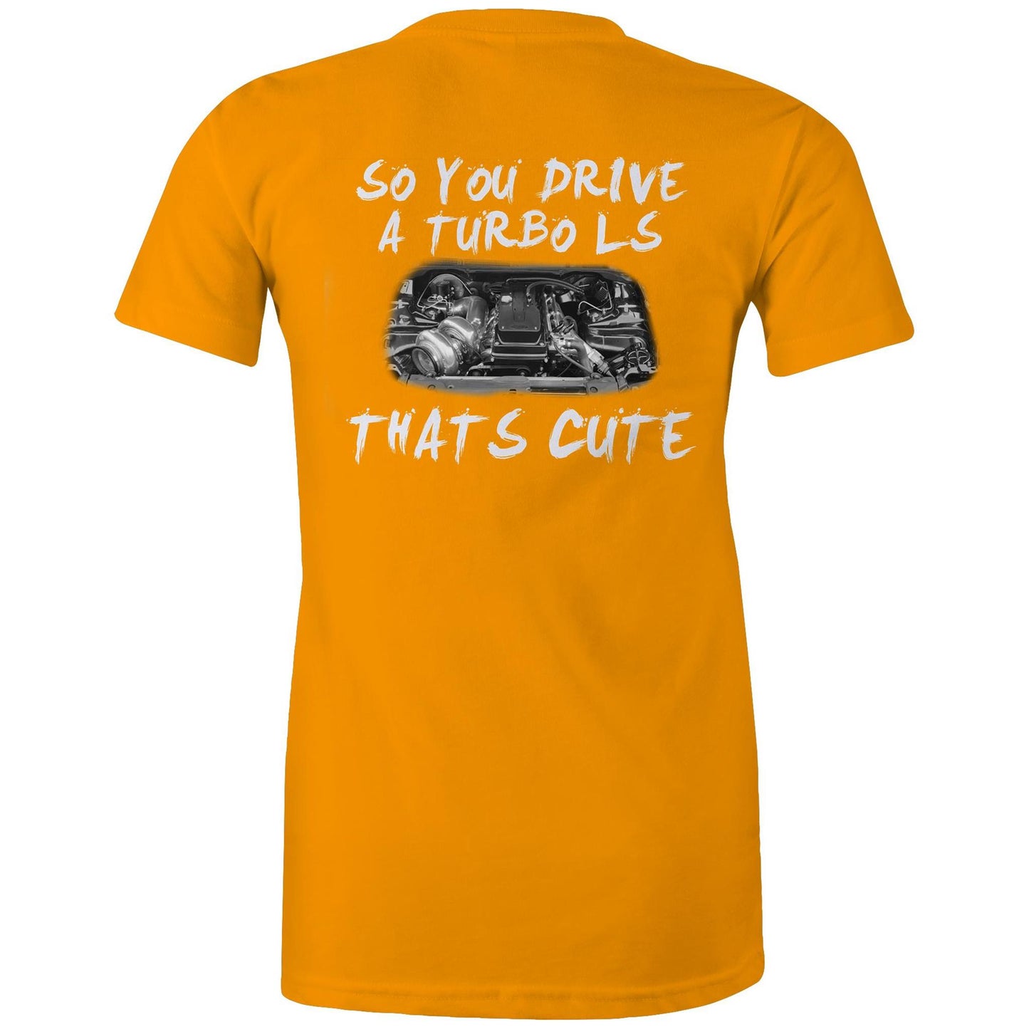 Thats Cute Barra Turbo WN Logo AS Colour Women's Tee