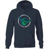 HMB Send It Green Blue AS Colour Stencil  Hoodie
