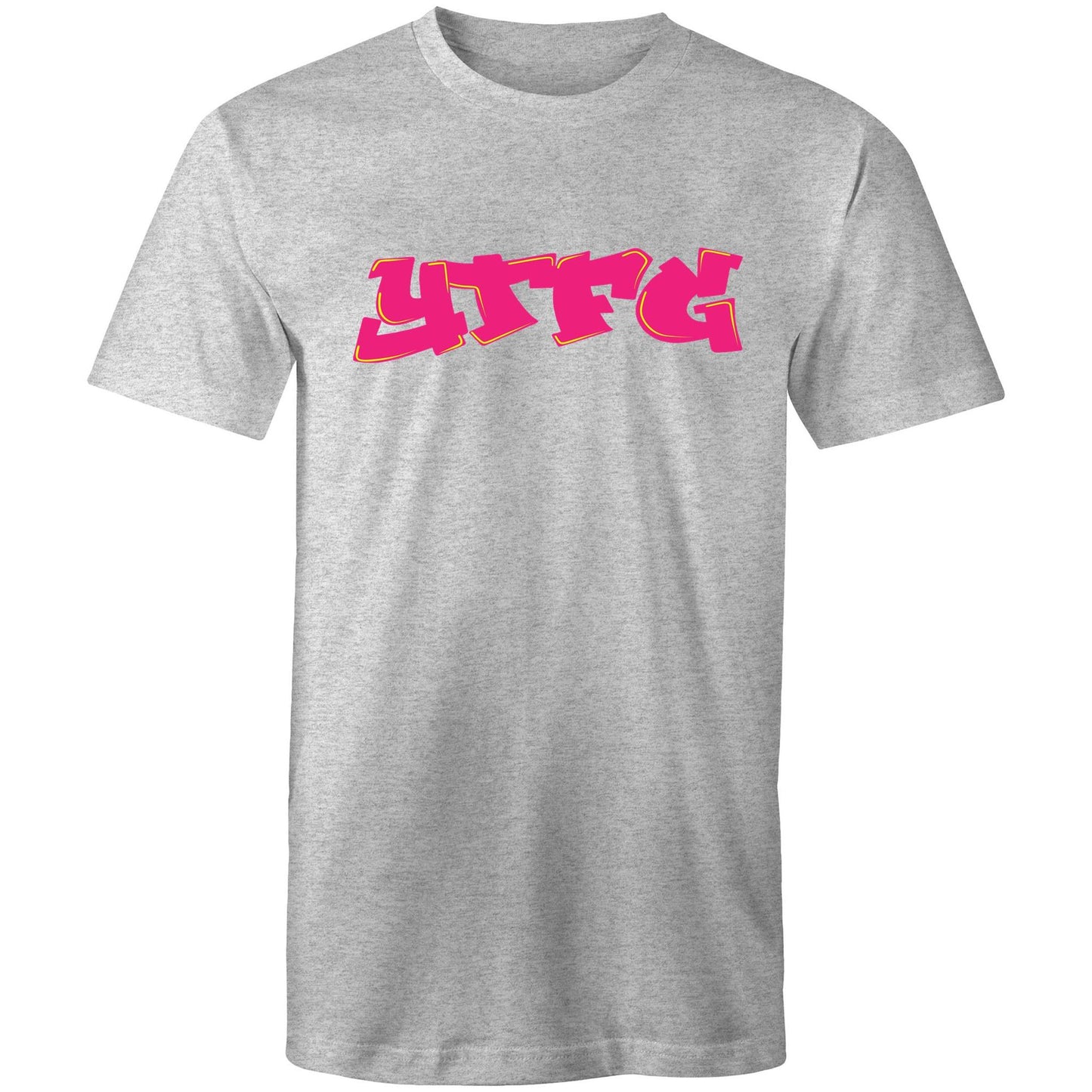 YTFG Graffiti Pink - Front Logo Tee