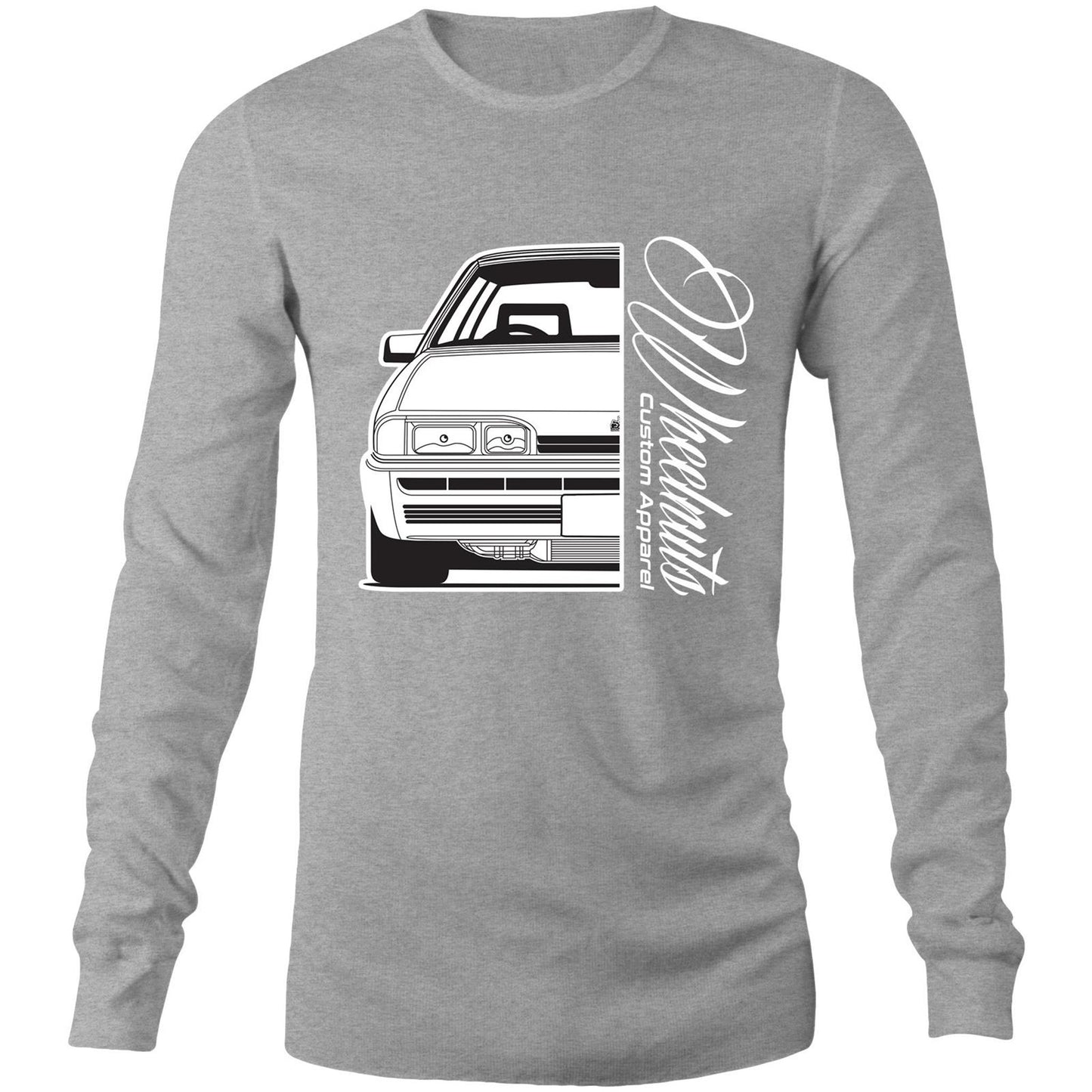Vl turbo Front- Mens Long Sleeve T-Shirt AS Colour