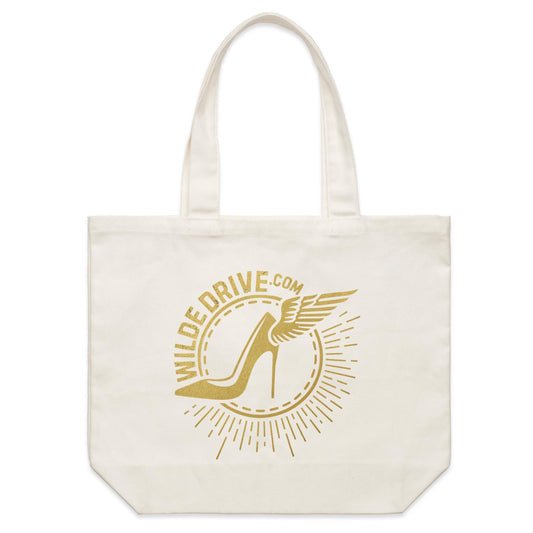 WILDE DRIVE.COM AS Colour - Shoulder Canvas Tote Bag